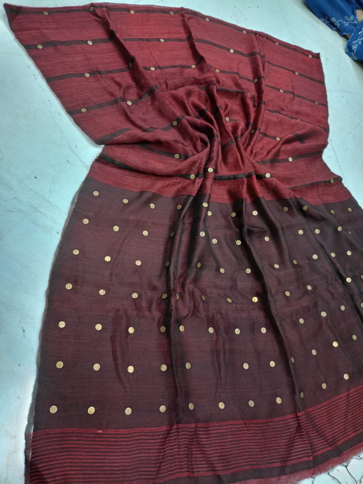 Authentic Gini Woven Matka Silk Saree – Govt. Silk Mark Certified