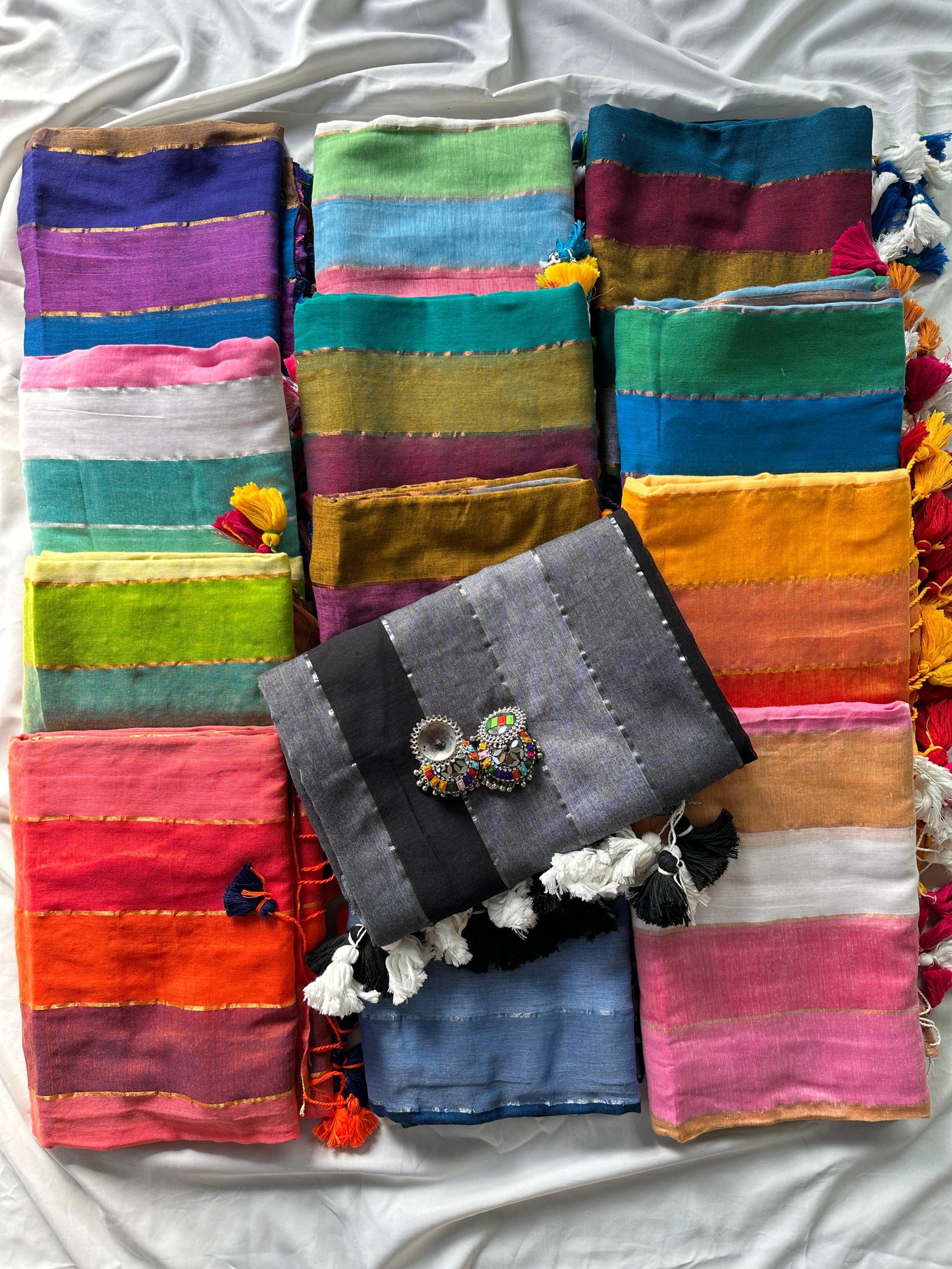 Beautiful Heavy Khadi Cotton Saree