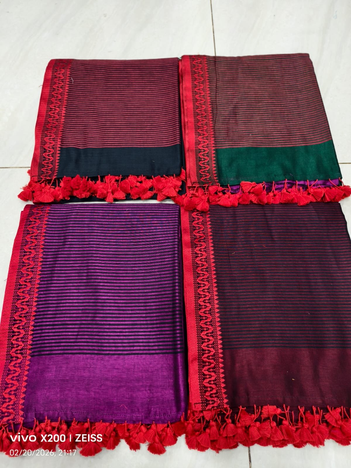 Exclusive Handloom Soft Pure Cotton Maheshwari Saree Code !! T.T.G.C.