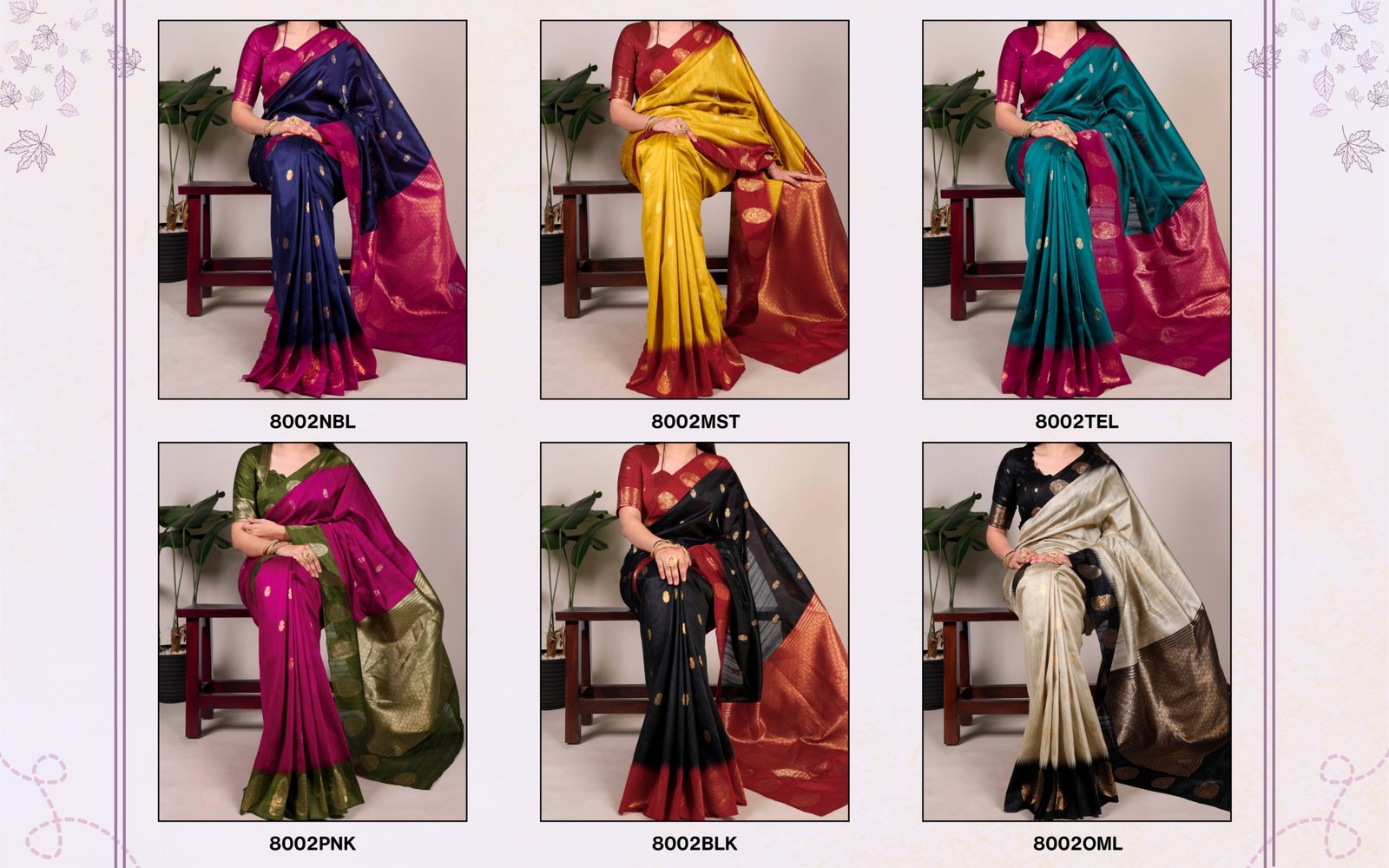 Graceful Poly Cotton Zari Weaving Festive Saree Code !! F.B.S.