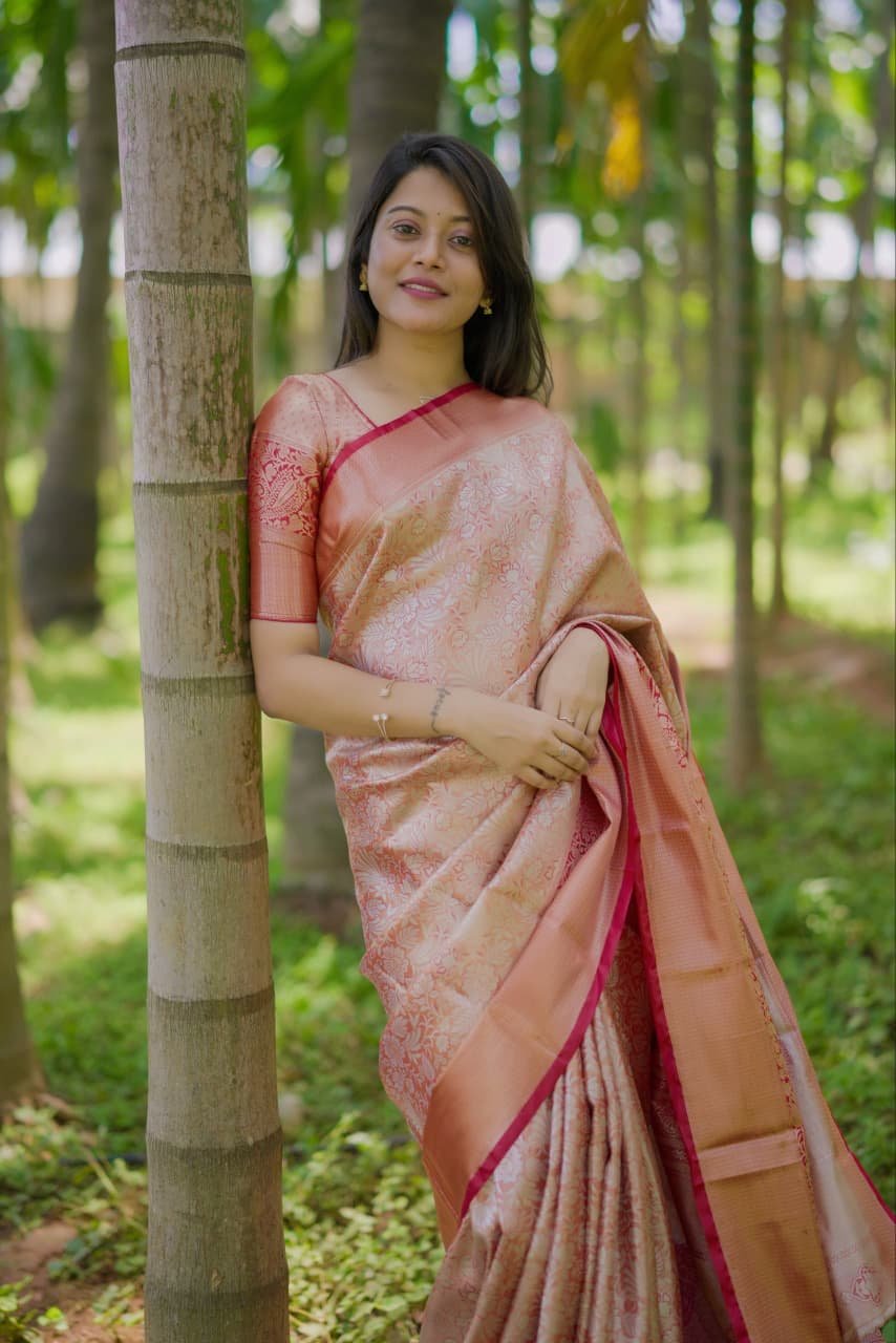 Exquisite Bridal Kanchipuram Silk Saree Code !! F.B.S.